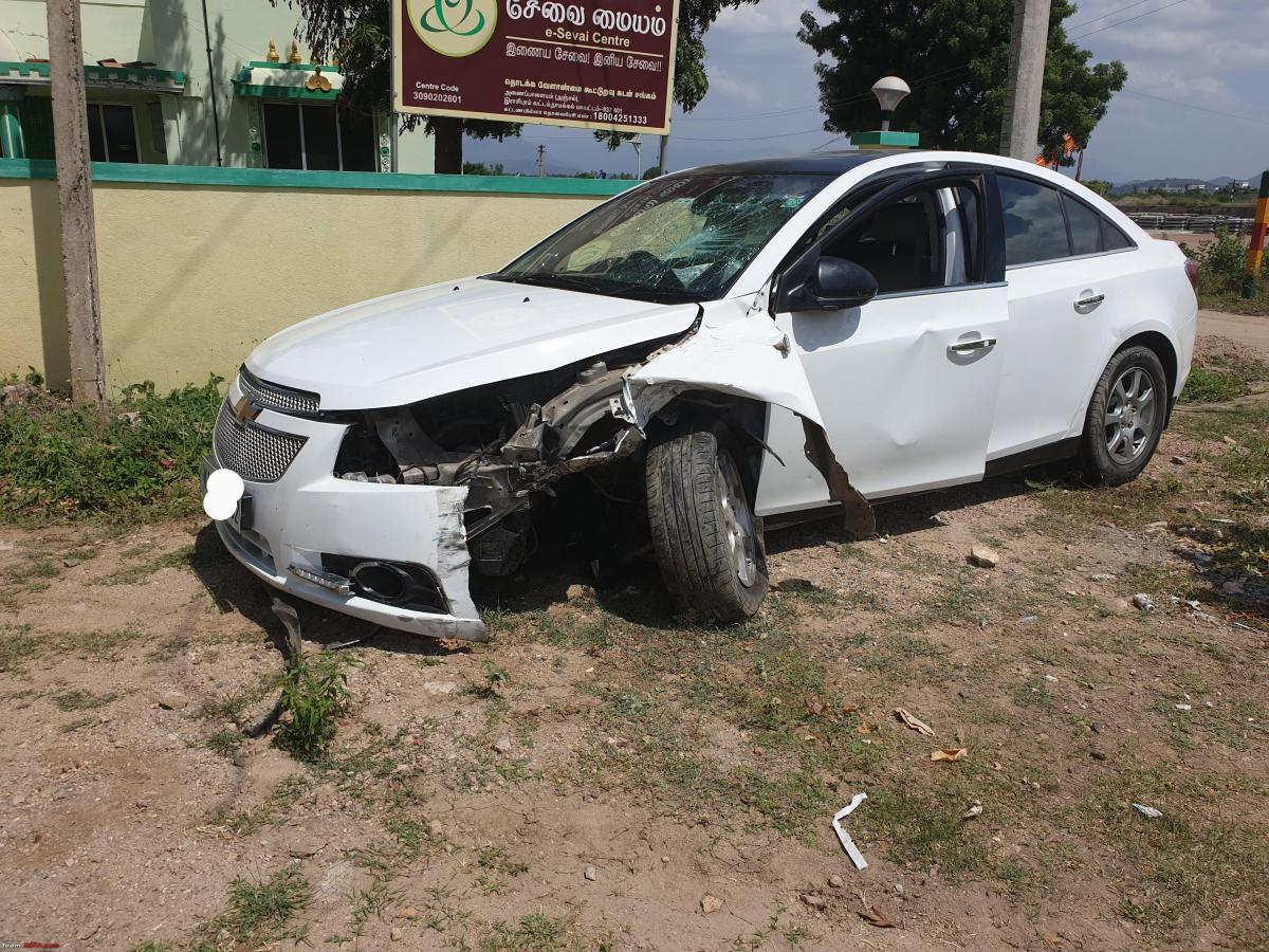 How a 12-year-old Chevrolet Cruze helped me survive a bad accident, Indian, Member Content, Chevrolet Cruze, Accident