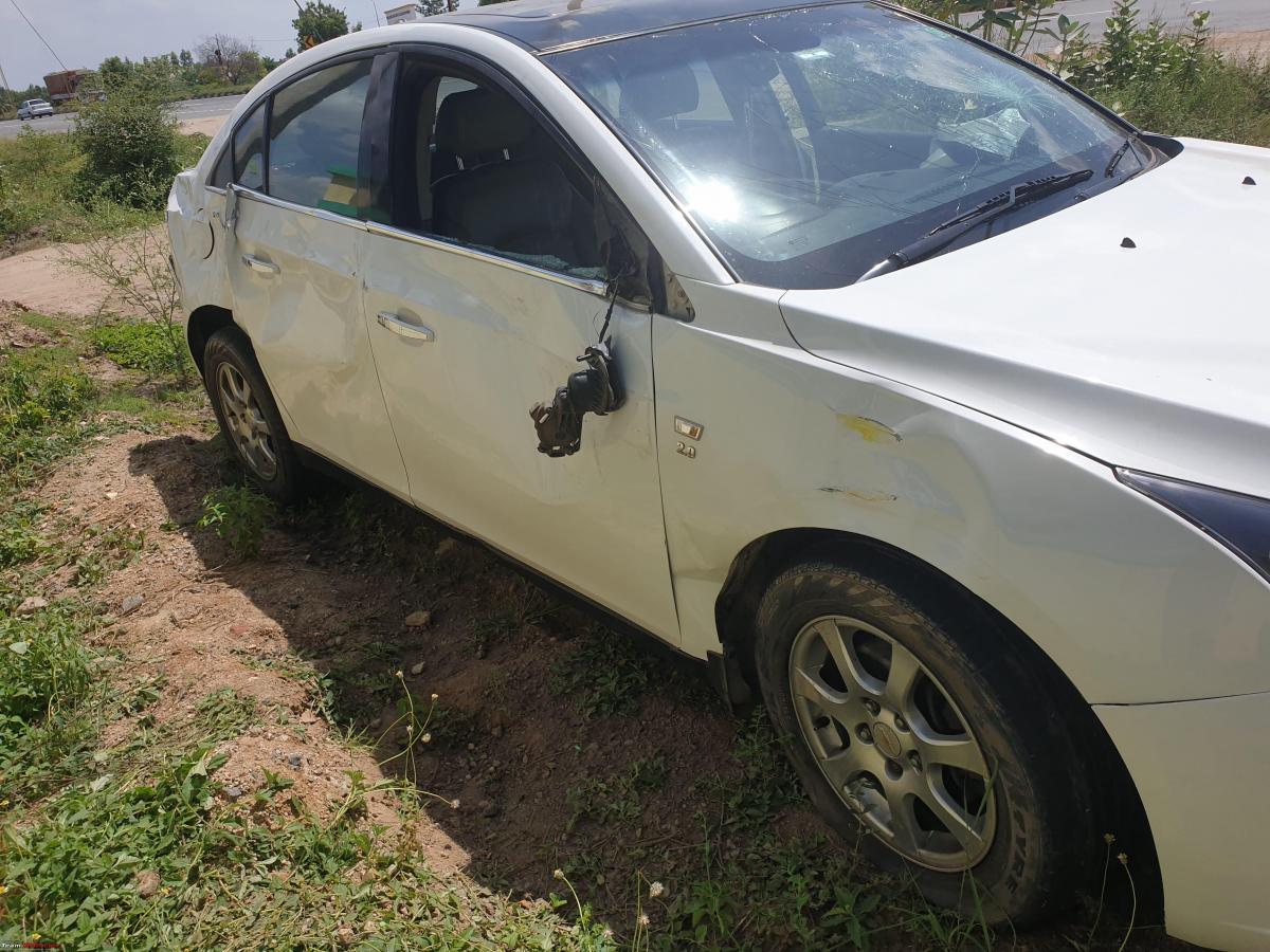 How a 12-year-old Chevrolet Cruze helped me survive a bad accident, Indian, Member Content, Chevrolet Cruze, Accident