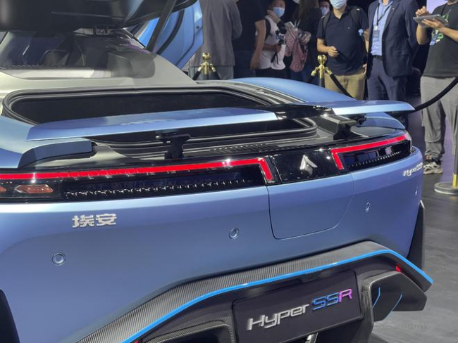 ev, report, “china’s first ev supercar” – aion hyper ssr – spotted on production line