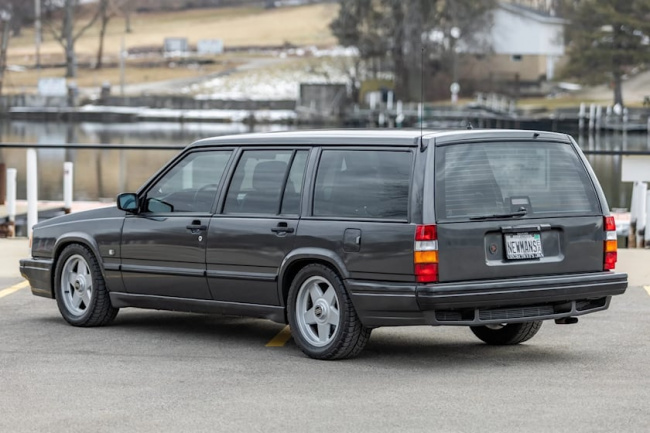 tuning, movies & tv, paul newman's 1988 volvo 740 turbo wagon has a buick gnx engine and a massive price tag