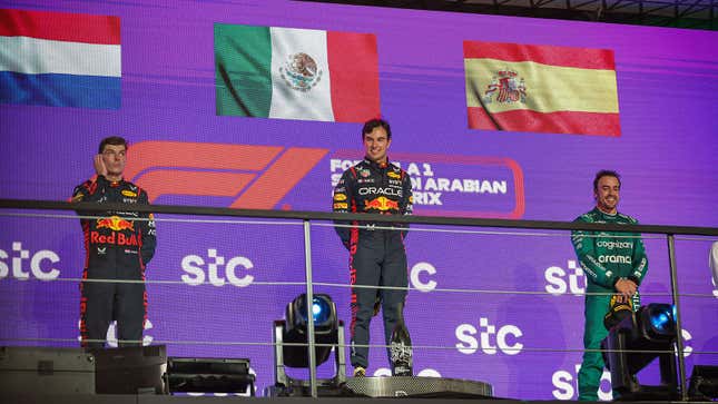 fernando alonso's wild ride to third place at the saudi arabian grand prix