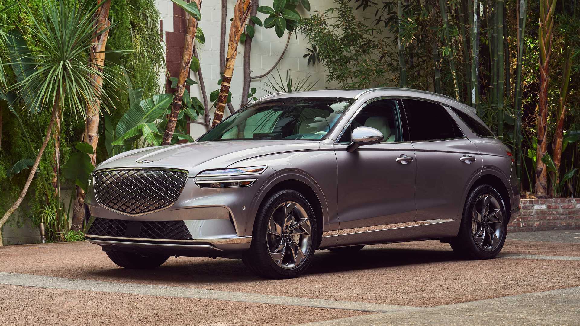 genesis electrified gv70 gets 3 years of fast charging at electrify america