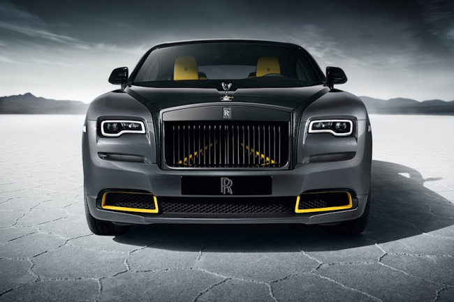 special editions, rolls-royce wraith bows out with black badge black arrow model