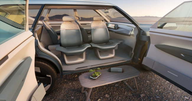 kia unveils ev5 electric suv concept, another ev with space for swivel seats