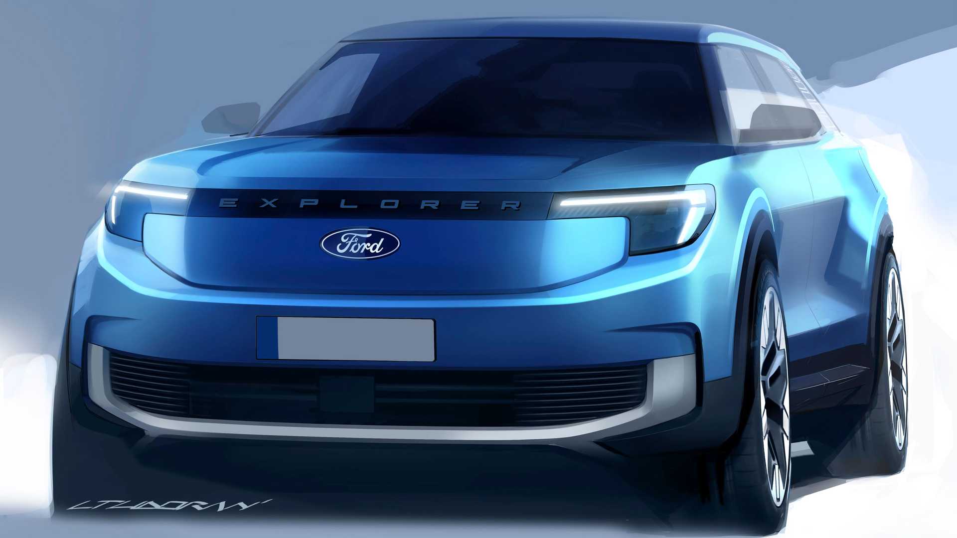 Ford Explorer Ev Is A Vw Meb Based Suv For Europe Priced From 48500