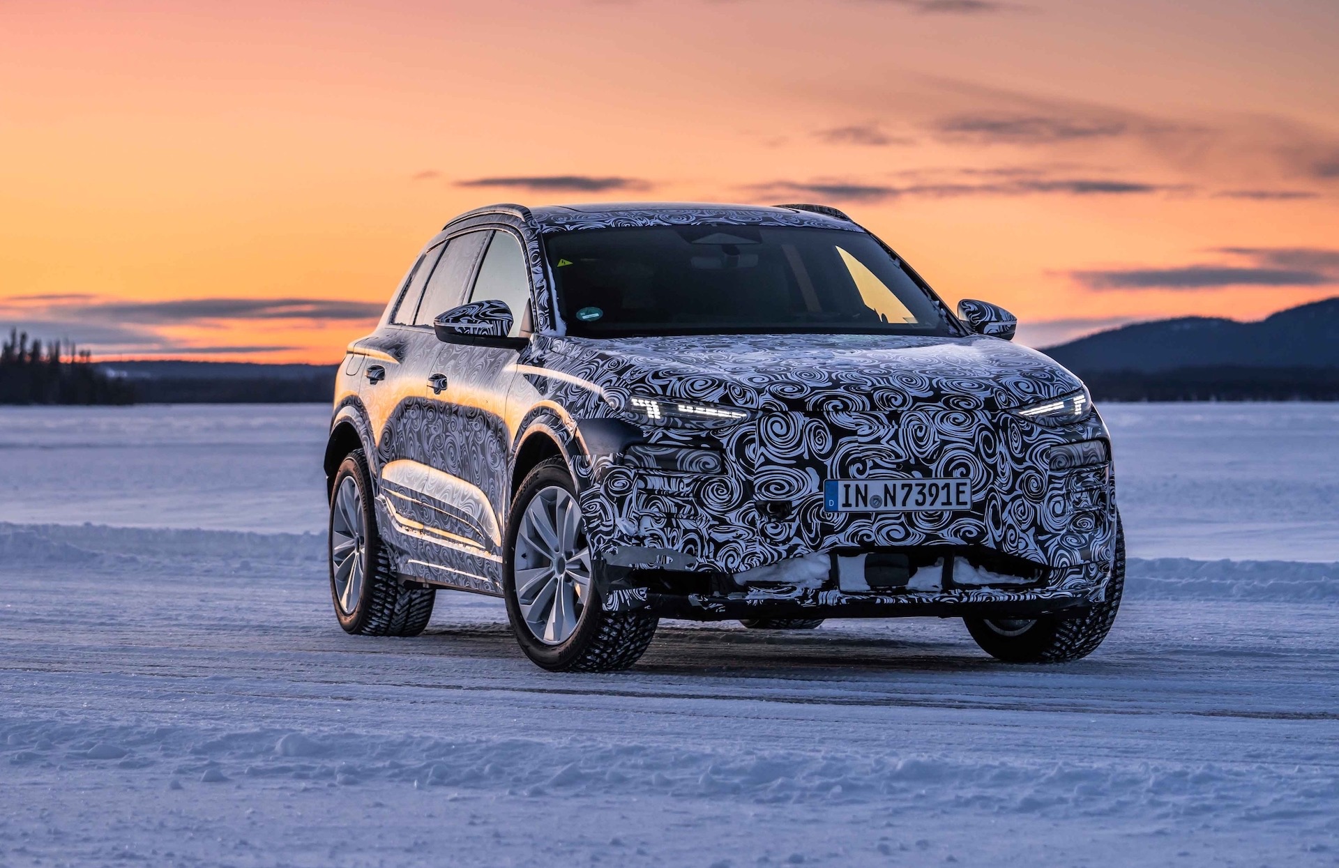 audi testing q6 e-tron prototype, confirms 20 new models by 2025