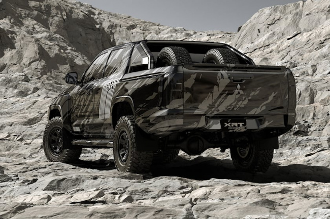 trucks, teaser, mitsubishi triton xrt concept looks like a truck americans would buy