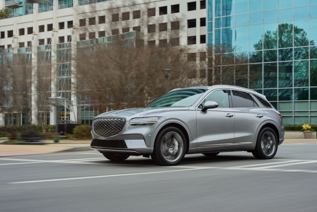 , the 2023 genesis electrified gv70 is effortlessly plush