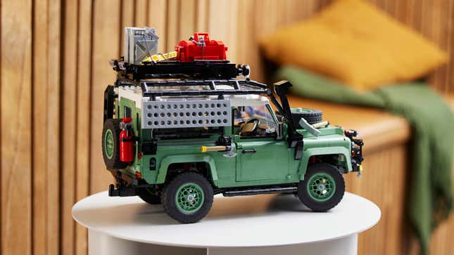 this lego defender 90 is the cheapest way to get a vintage land rover