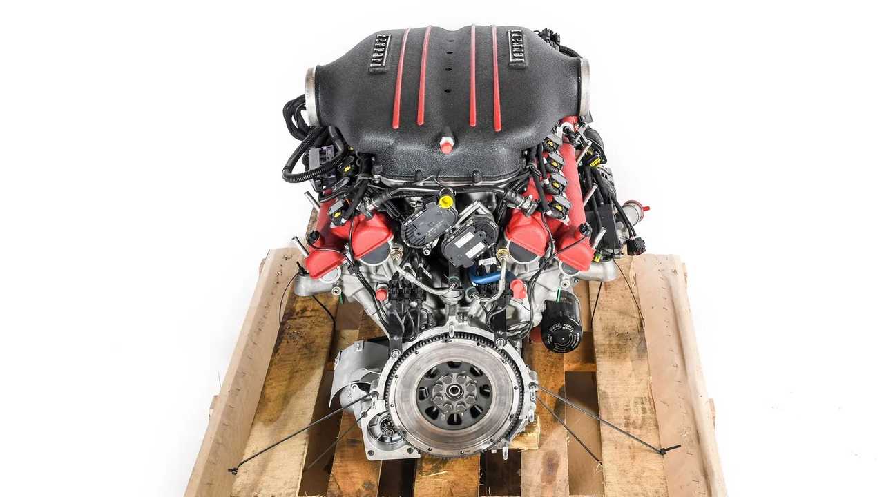 fresh-from-box ferrari fxx engine can be yours until end of month