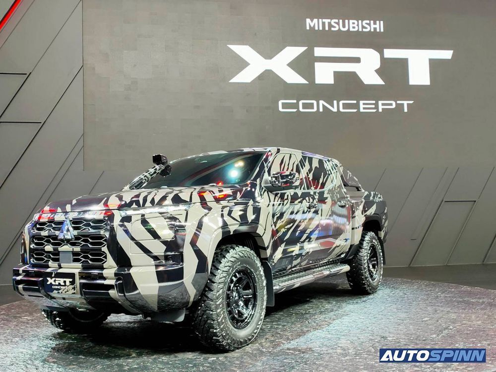 auto news, mitsubishi motors malaysia, mitsubishi triton 2023, mitsubishi xrt concept, 2023 bms: mitsubishi unveils triton-based xrt concept in bangkok
