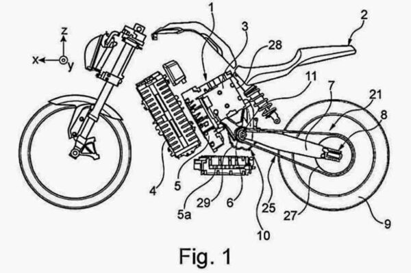 bmw electric motorcycle patent leaks – gets g310r styling, more power