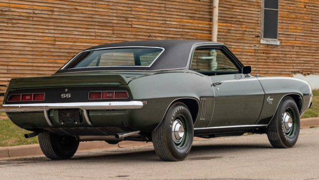 handpicked, muscle, american, news, newsletter, sports, classic, client, modern classic, europe, features, luxury, trucks, celebrity, off-road, exotic, asian, german, one of 311 1969 camaro l-89s is selling at no reserve at mecum’s houston auction