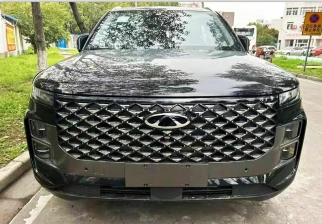 phev, chery tj-1 off-road suv spied in china