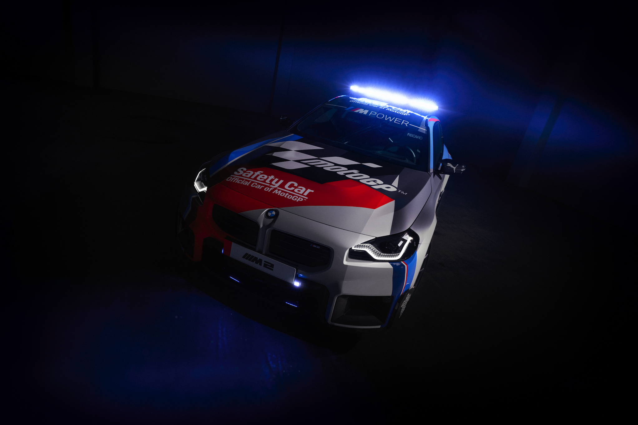 new bmw m2 is the official motogp safety car