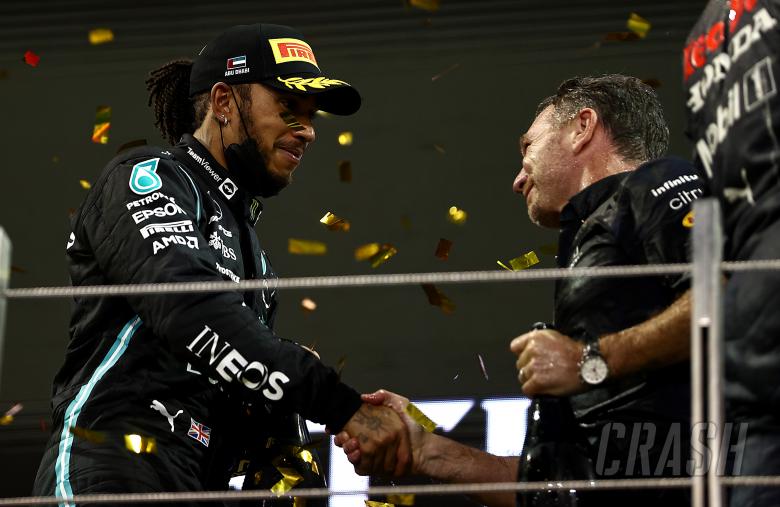 'i can't see where we accommodate him' - christian horner rules out shock red bull f1 move for lewis hamilton
