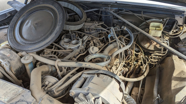 , 1980 cadillac eldorado san remo dorado convertible is junkyard treasure