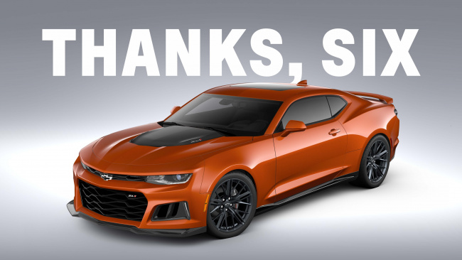 Chevrolet Salutes the Sixth-Gen Camaro Before Official Retirement; Teases Future