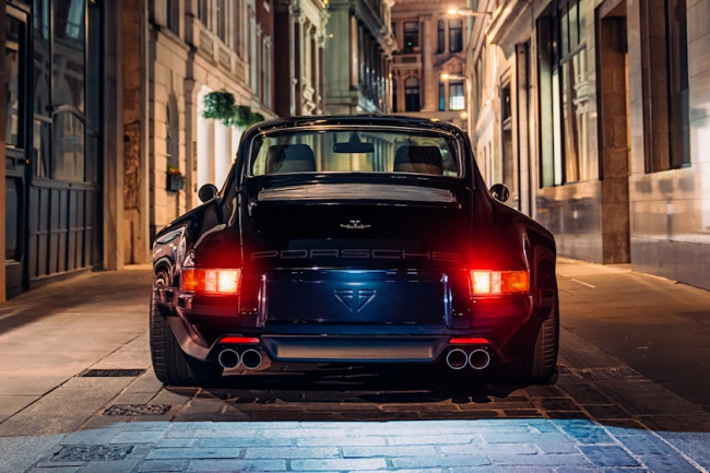 sports cars, reveal, 400-hp carbon fiber-bodied porsche 911 restomod is subtle perfection