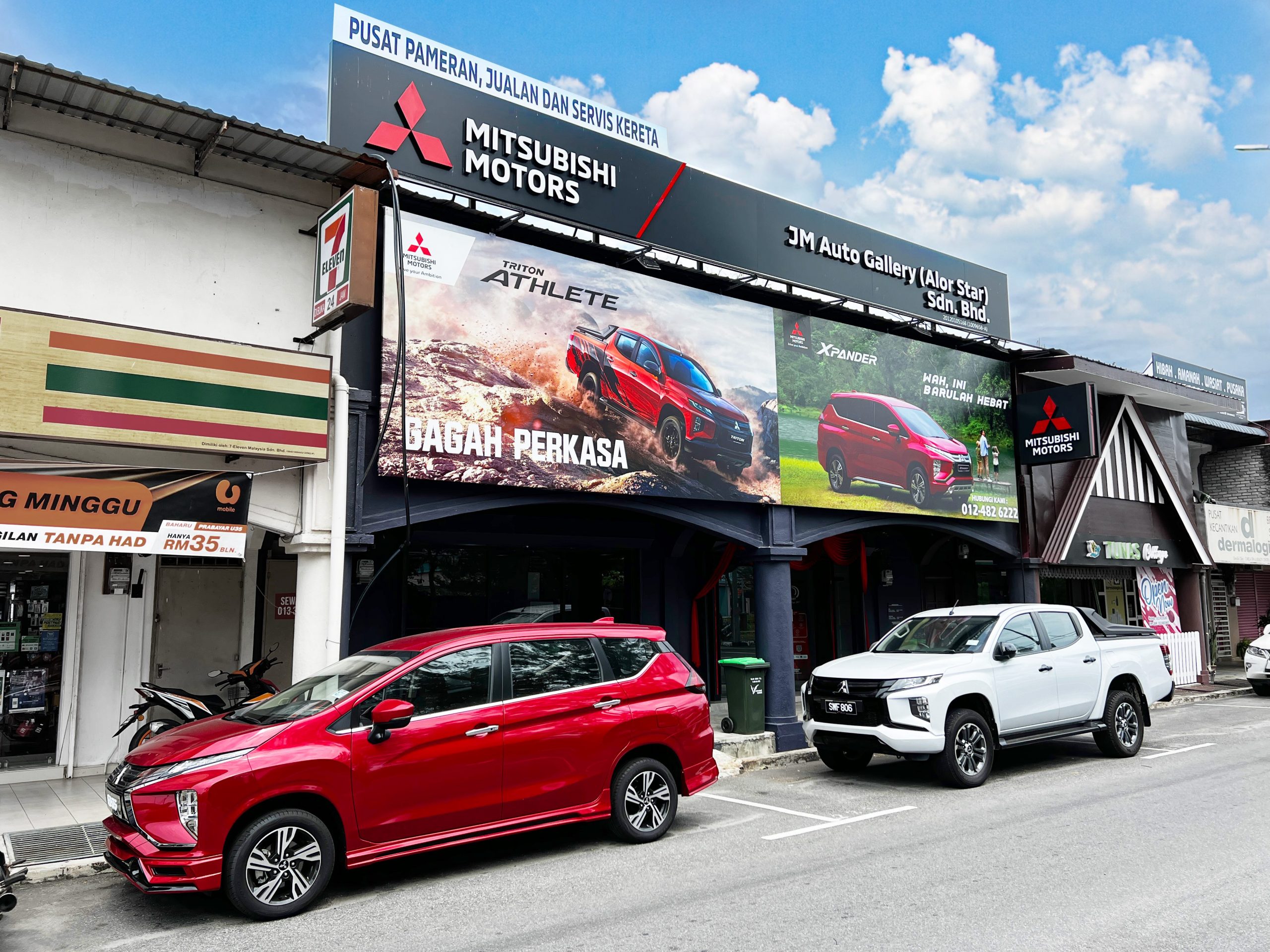 mitsubishi motors malaysia’s authorised dealer opens biggest showroom in northern region
