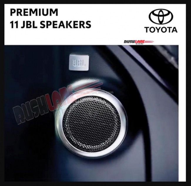 toyota fortuner 11 speaker jbl system discontinued – no change in price