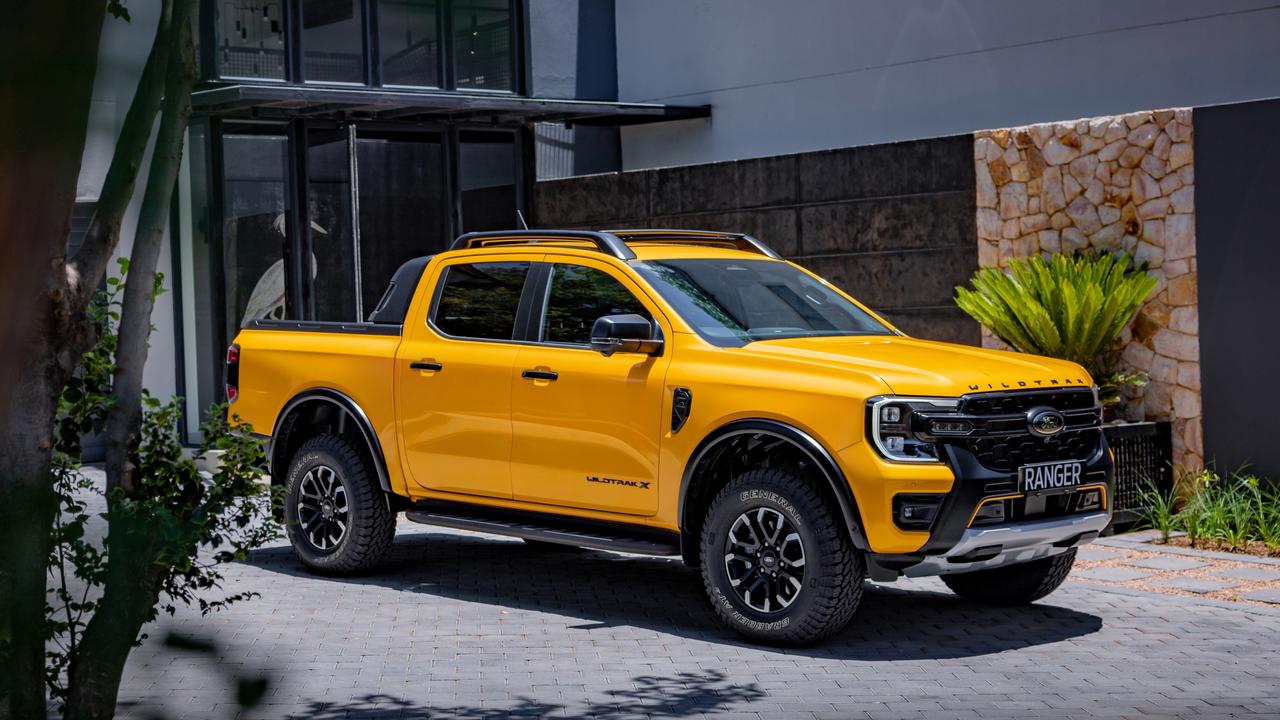 Upgraded suspension is expected to boost its on- and off-road performance., There are plenty of hi-tech off-road features., It is only available with a 2.0-litre bi-turbo diesel engine., The new Ranger Wildtrak X boosts the ute’s off-road pedigree., Technology, Motoring, Motoring News, 2023 Ford Ranger Wildtrak X ute revealed