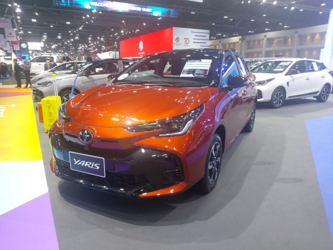 autos toyota, bangkok international motor show 2023: updated 2023 toyota yaris