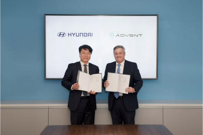hyundai to develop fuel cells with advent technologies