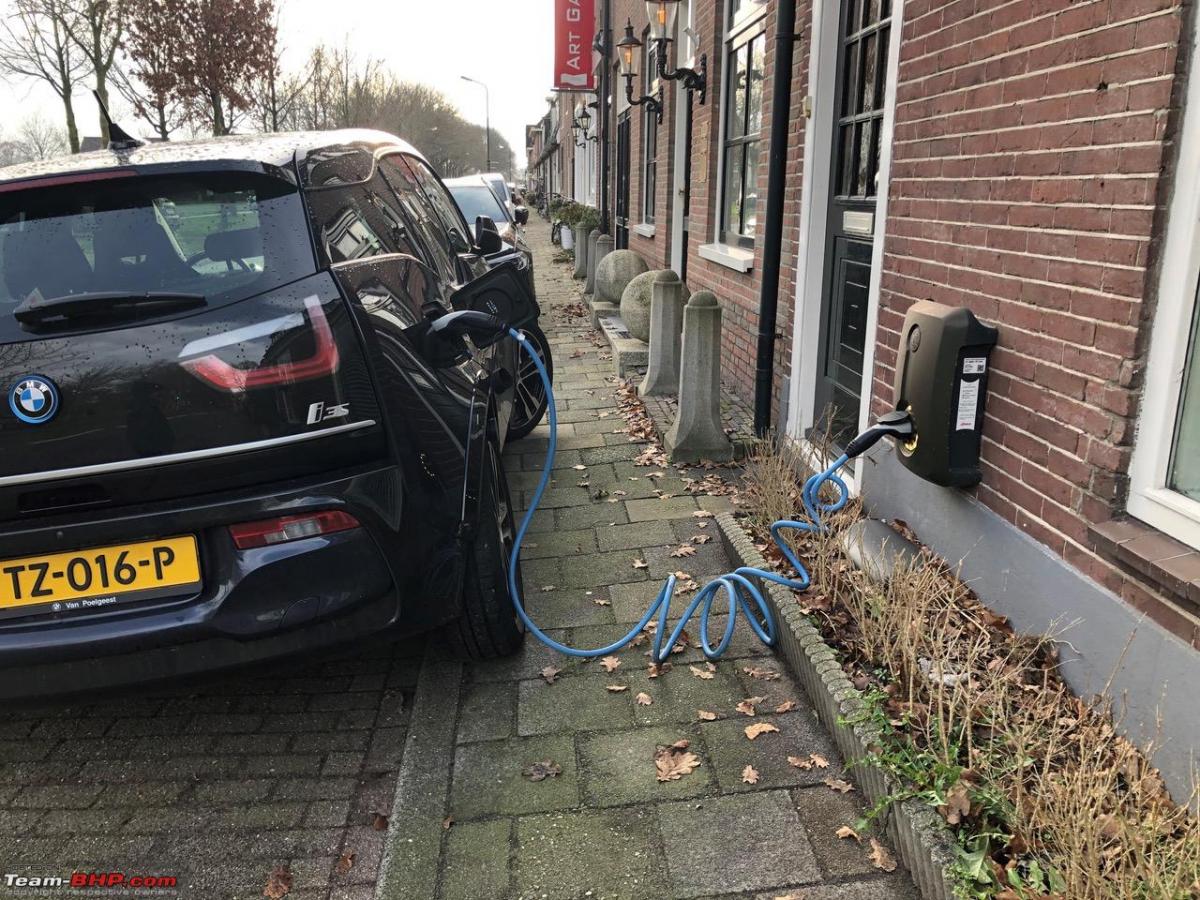 Charged my EV using a street lamp charger: 3 key positives I observed, Indian, Member Content, EV charging, Charging Station, electric cars