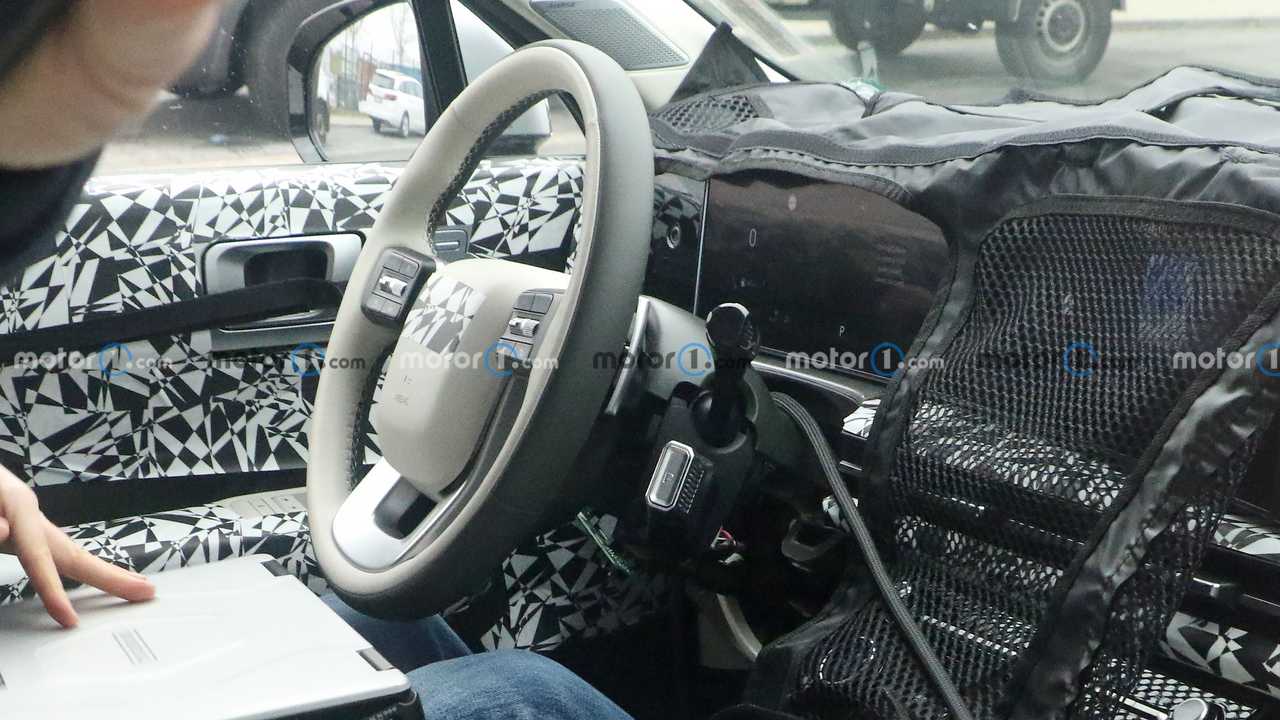 2024 Hyundai Santa Fe Interior Spy Photo