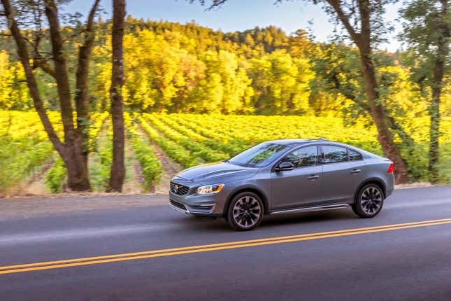 the volvo s60 cross country was a puzzling attempt at an suv-ified sedan
