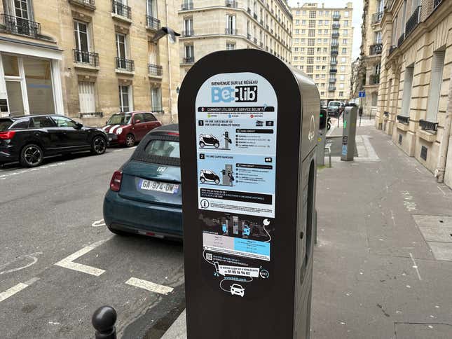 paris is doing public ev charging right