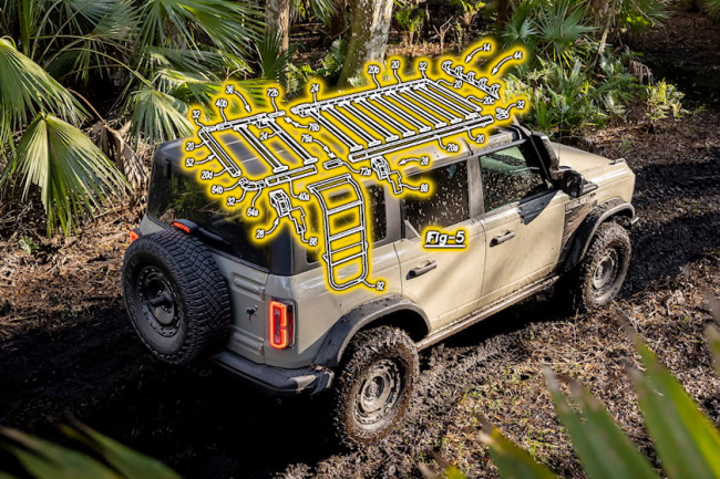 scoop, patents and trademarks, ford's one-size-fits-all roof rack will fit every model