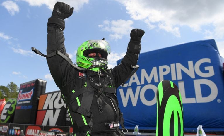 Hagan Humbly Carries Funny Car Points Lead To Arizona