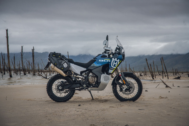 Husqvarna’s Norden 901 Expedition is basically an accessorized version of the base model.