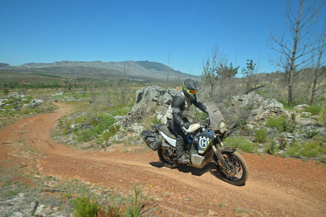 We were lucky enough to spend two full days riding the Husky Norden 901 Expedition in South Africa.