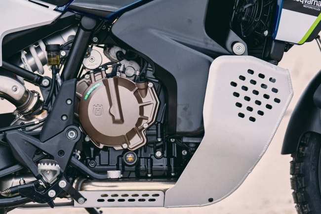 The LC8c that is shared with KTM’s 890 Adventure models, is an awesome ADV engine.