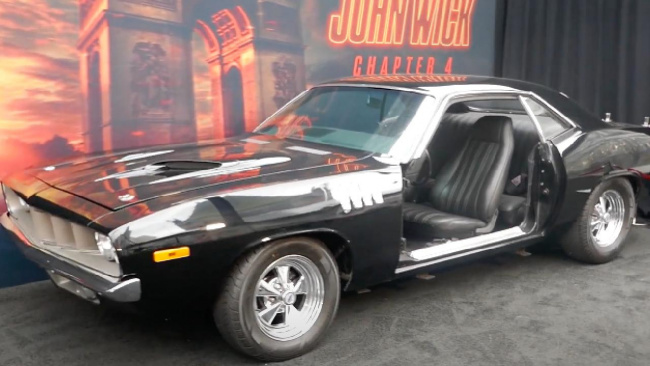 John Wick Chapter 4’s Coolest 1971 Plymouth Barracuda – VIDEO