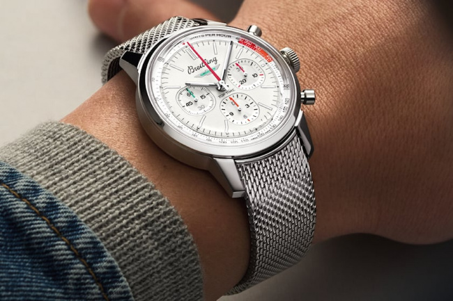 sports cars, luxury, breitling introduces ford thunderbird-inspired wristwatch