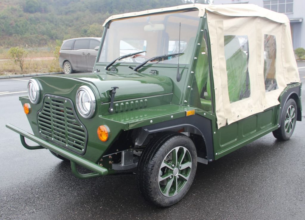 weird alibaba: a fun little electric jeep-like chinese knock-off that i need in my life