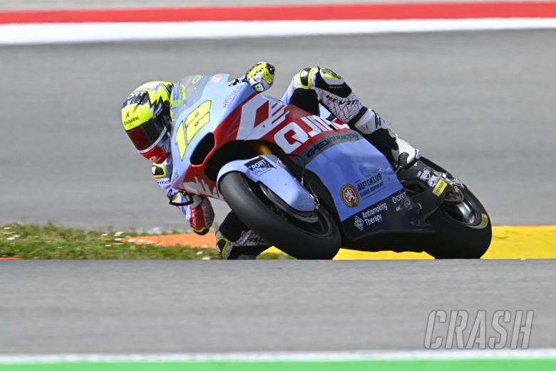 portimao moto2: salac finds form for first pole position