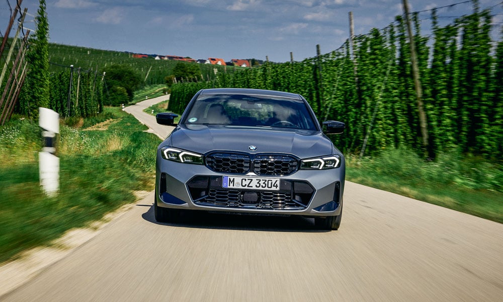 experiencing the face-lifted bmw 3-series in germany