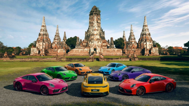 autos porsche, first-ever 911 carrera gts 30 years porsche thailand edition unveiled