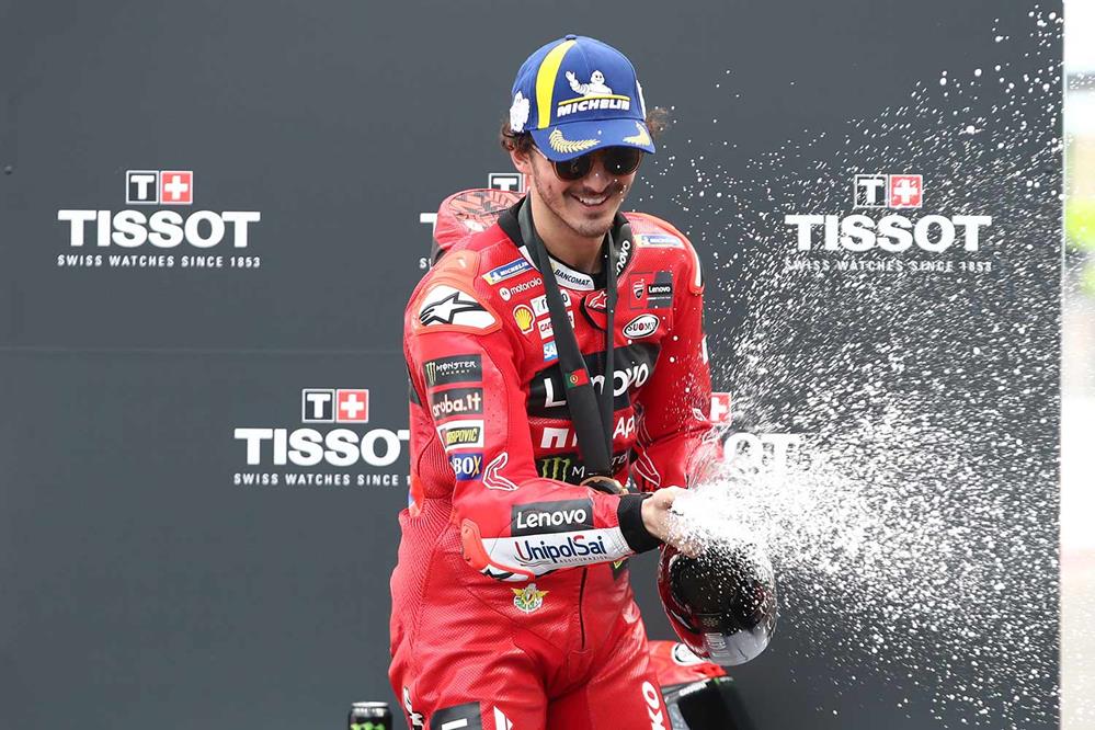 MotoGP Portimao: Pecco Bagnaia wins first-ever Sprint Race
