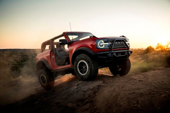 off-road, ford ranger forces pause on manual transmission bronco production
