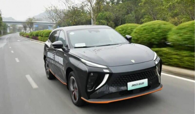 ev, dongfeng forthing leiting electric suv launched in china with byd motor drive system