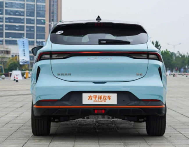 ev, dongfeng forthing leiting electric suv launched in china with byd motor drive system