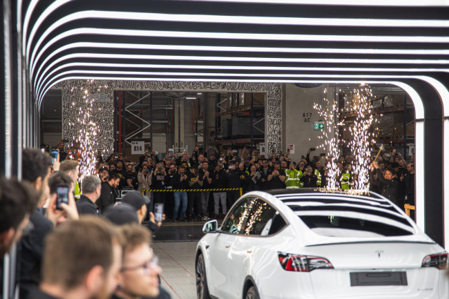 Tesla Giga Berlin ramps production to 5,000 vehicles per week