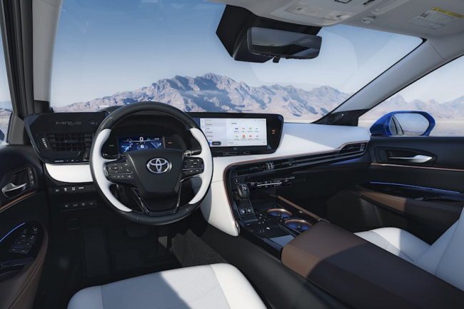 luxury, 2023 toyota mirai arrives with better tech, same price tag