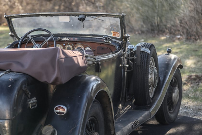 for sale, classic cars, former deputy fuhrer's mercedes is up for grabs